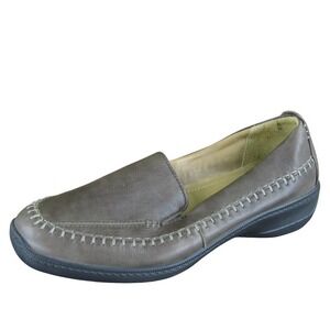 Hotter Women's  Loafer Brown Leather Sz 8 Medium Gently‎ Used 2025